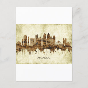 Cartes Pour Fêtes Annuelles Mumbai India Cityscape