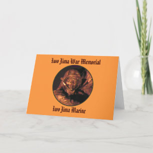 Cartes Pour Fêtes Annuelles MUSÉE Artist Series Iwo Jima War Memorial