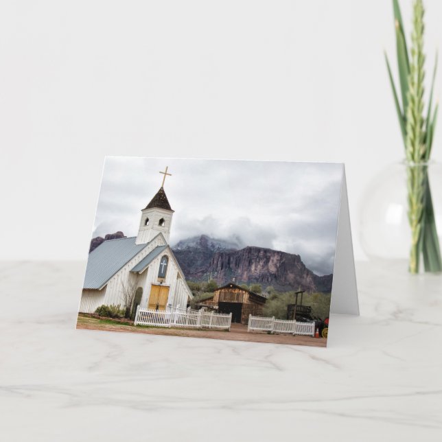 Cartes Pour Fêtes Annuelles Musée Superstition de Mountain - Arizona (Devant)
