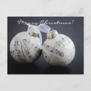 Cartes Pour Fêtes Annuelles Musical Christmas card