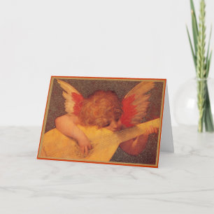 Cartes Pour Fêtes Annuelles Musicien angélique - Noël