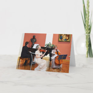 Cartes Pour Fêtes Annuelles Musique dans un grand Hall en Russie