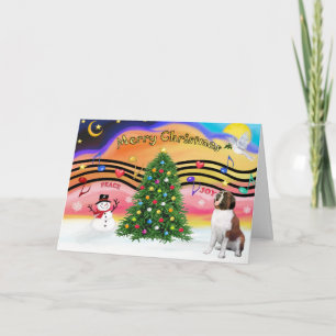 Cartes Pour Fêtes Annuelles Musique de Noël 2 - Saint Bernard 1