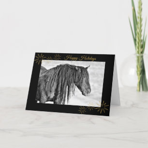 Cartes Pour Fêtes Annuelles Mustang Happy Holiday Card