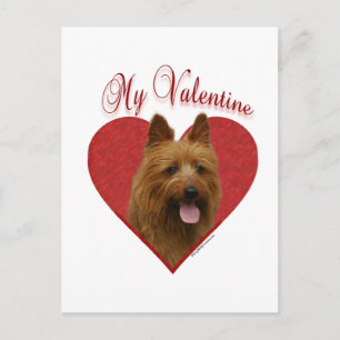 Cartes Pour Fêtes Annuelles My Australian Terrier Valentine