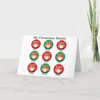 Cartes Pour Fêtes Annuelles My Christmas Moods