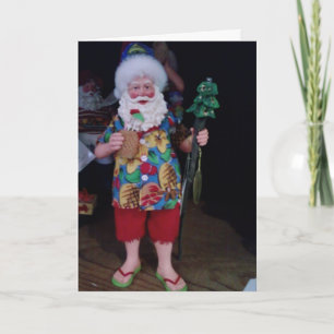 CARTES POUR FÊTES ANNUELLES MY FAVORITE BEACH BUM CHRISTMAS