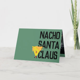 Cartes Pour Fêtes Annuelles Nacho Père Noël
