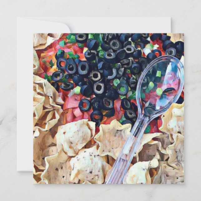 Cartes Pour Fêtes Annuelles Nachos Nachos (Devant)