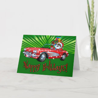 Cartes Pour Fêtes Annuelles Nappy Holidays! Holiday Card