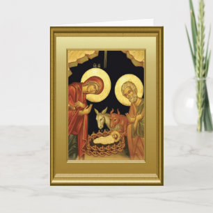 Cartes Pour Fêtes Annuelles Nativité