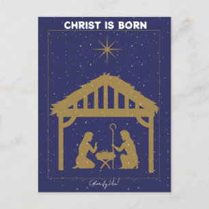 Cartes Pour Fêtes Annuelles Nativité