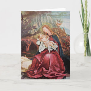 CARTES POUR FÊTES ANNUELLES NATIVITÉ AVEC ANGELS - MAGIE DE NOËL