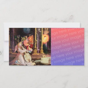 Cartes Pour Fêtes Annuelles NATIVITÉ AVEC ANGELS - MAGIE DE NOËL Digital