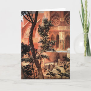 CARTES POUR FÊTES ANNUELLES NATIVITÉ AVEC DES LILLES BLANCHES - MAGIE DE NOËL