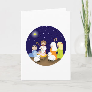 Cartes Pour Fêtes Annuelles Nativité du seigneur