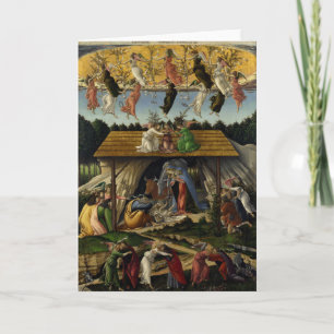 Cartes Pour Fêtes Annuelles Nativité mystique par Sandro Botticelli