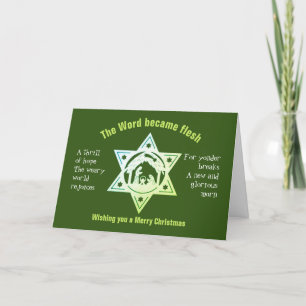 Cartes Pour Fêtes Annuelles Nativité O SAINTE NUIT Noël chrétien