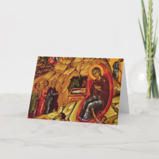 Cartes Pour Fêtes Annuelles Nativité orthodoxe