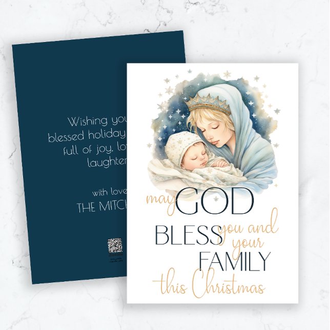 Cartes Pour Fêtes Annuelles Nativité Scène non photo Noël religieux (Créateur téléchargé)