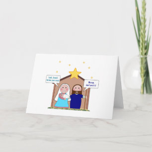 Cartes Pour Fêtes Annuelles Nativity