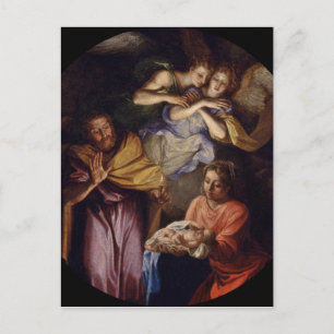 Cartes Pour Fêtes Annuelles Nativity by Noel Coypel