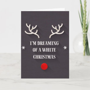 CARTES POUR FÊTES ANNUELLES N'ATTENDONS PAS DE CÉLÉBRER NOËL AVEC "VOUS"