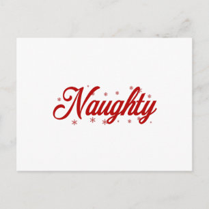 Cartes Pour Fêtes Annuelles Naughty Christmas Couple
