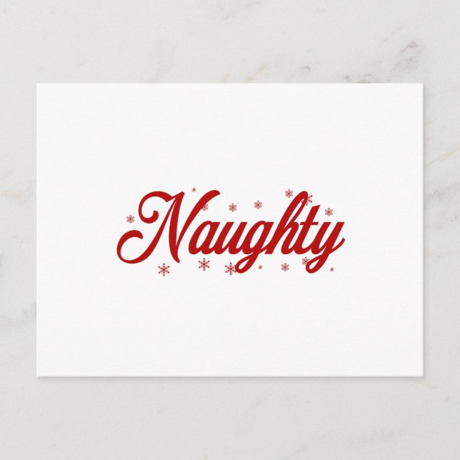 Cartes Pour Fêtes Annuelles Naughty Christmas Couple (Devant)