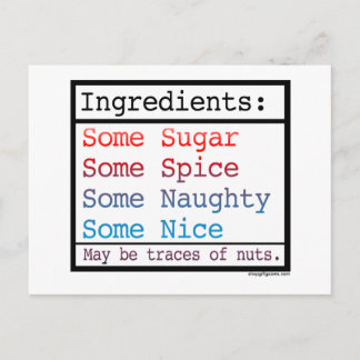 Cartes Pour Fêtes Annuelles Naughty et Nice