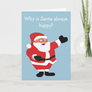 Cartes Pour Fêtes Annuelles Naughty Girl Bad Père Noël Funny Plaisanterie Humo