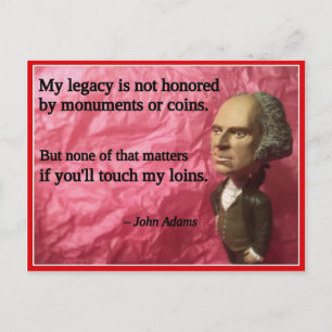 Cartes Pour Fêtes Annuelles Naughty Presidential Valentine: Monuments