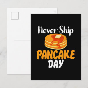 Cartes Pour Fêtes Annuelles Ne sautez jamais le jour des crêpes