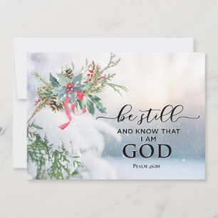 Cartes Pour Fêtes Annuelles Neige couverte À feuillage persistant Bible de Noë