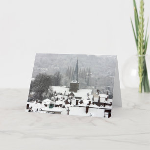 Cartes Pour Fêtes Annuelles Neige de Godaling