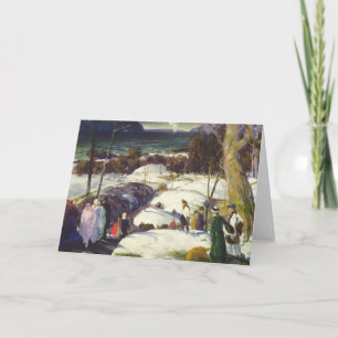 Cartes Pour Fêtes Annuelles Neige de Pâques