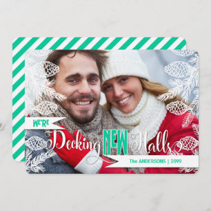 Cartes Pour Fêtes Annuelles New Address Holiday Decking NEW Halls