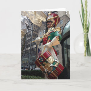 Cartes Pour Fêtes Annuelles New York City Drummer Boy NYC Noël