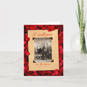 Cartes Pour Fêtes Annuelles Nietzsche I Will You Valentine's Day Card