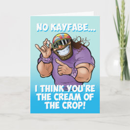 Cartes Pour Fêtes Annuelles No Kayfabe Cream of the Crop Professional Wresting