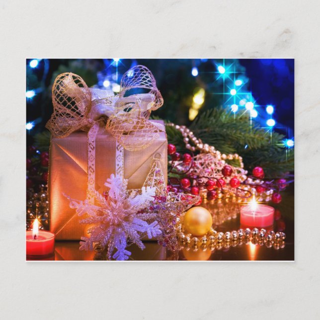 Cartes Pour Fêtes Annuelles Noël (Devant)