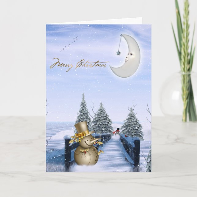 Cartes Pour Fêtes Annuelles Noël (Devant)