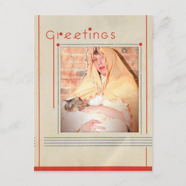 Cartes Pour Fêtes Annuelles noël (Devant)