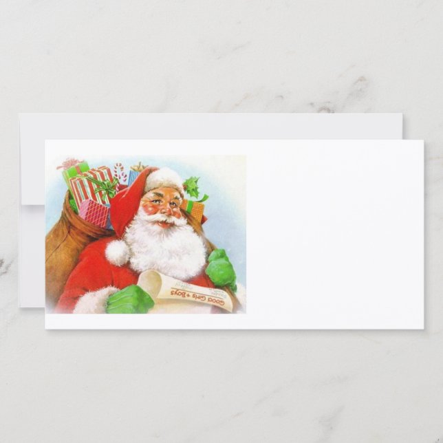 CARTES POUR FÊTES ANNUELLES NOËL (Devant)