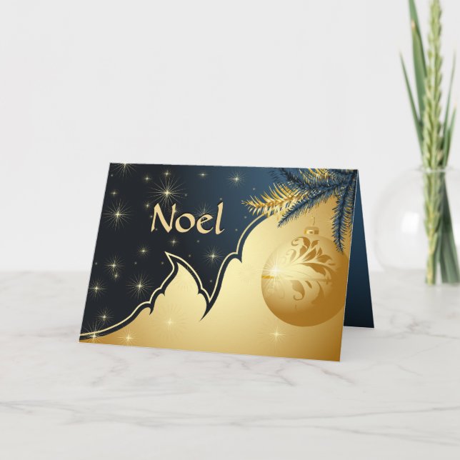 Cartes Pour Fêtes Annuelles Noël (Devant)