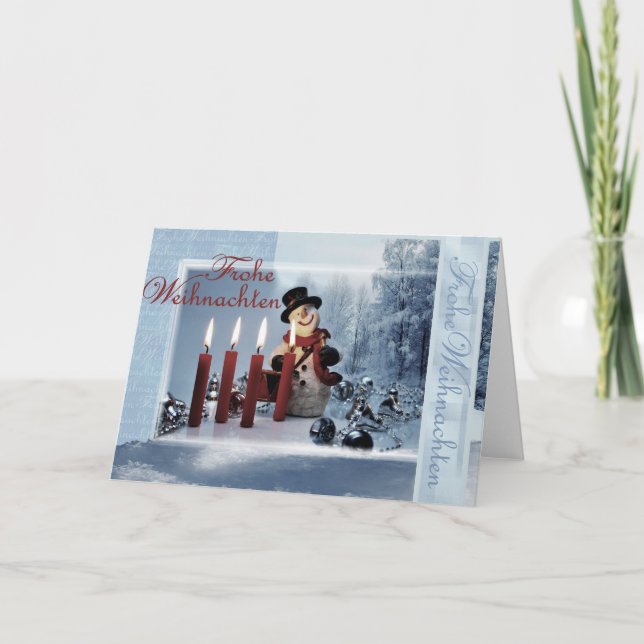 Cartes Pour Fêtes Annuelles Noël (Devant)