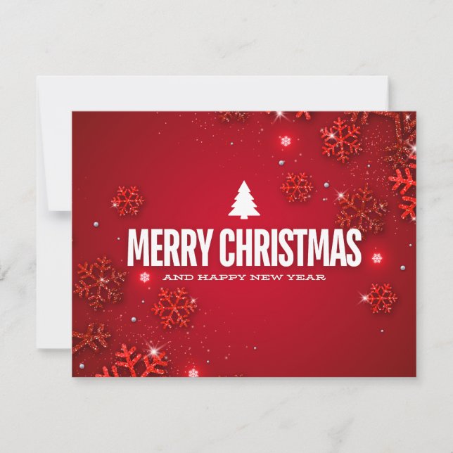 Cartes Pour Fêtes Annuelles Noël 10 (Devant)