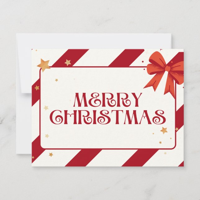 Cartes Pour Fêtes Annuelles Noël 11 (Devant)