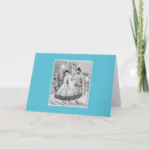 Cartes Pour Fêtes Annuelles Noël 1750 à Venise en 1929