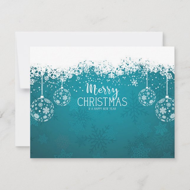 Cartes Pour Fêtes Annuelles Noël 18 (Devant)